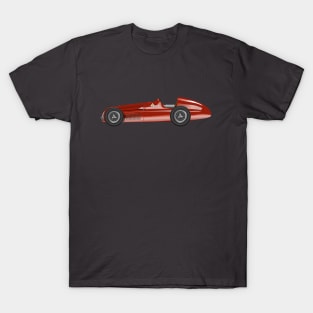 Alfeta 159 - Juan Manuel Fangio Illustration T-Shirt